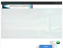 Tablet Screenshot of jlmwealthstrategies.com